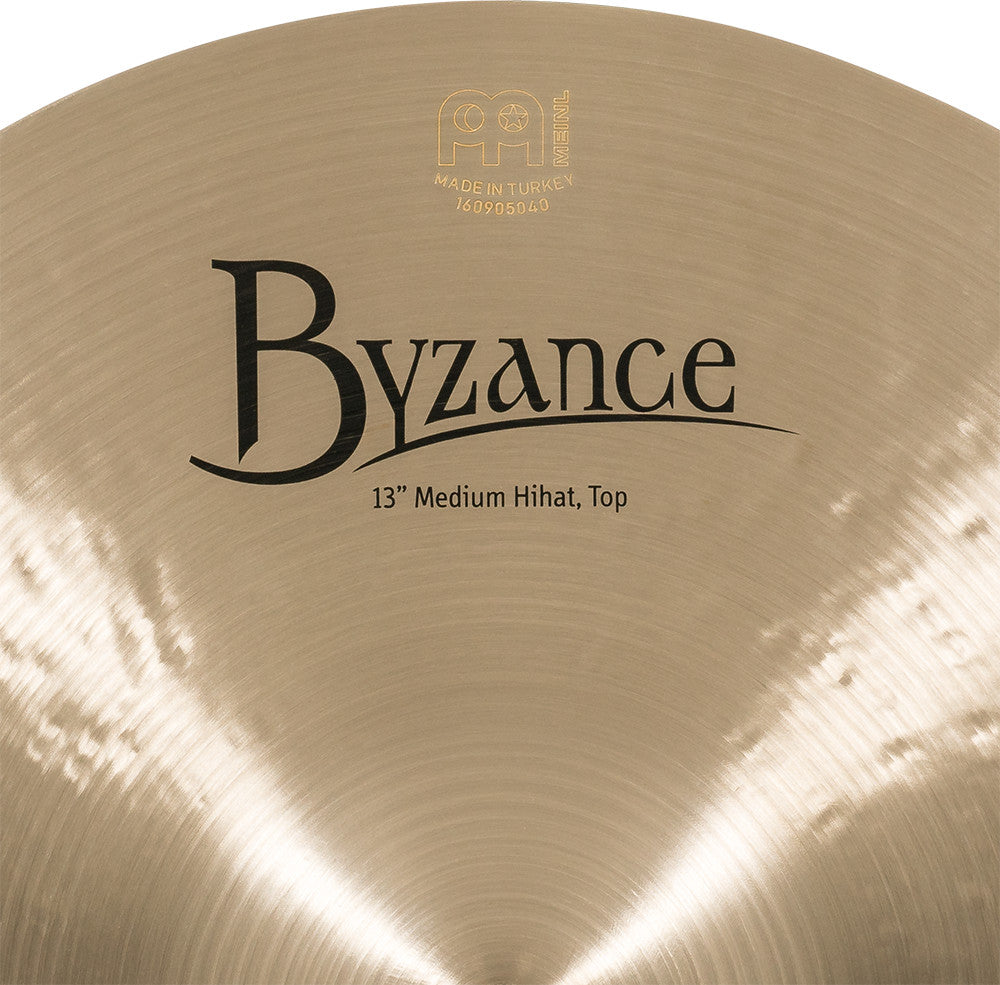 MEINL Cymbals Byzance Traditional Medium Hihat - 13"
