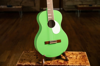 ORTEGA Gaucho Series 4/4 Nylon String Guitar 6-String - Green Apple + Gig Bag