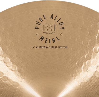 MEINL Cymbals Pure Alloy Soundwave Hihat - 14"