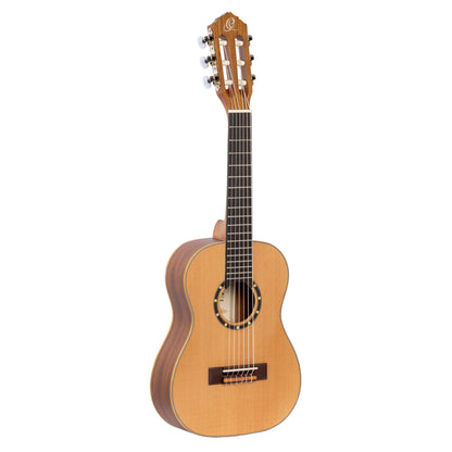 ORTEGA Family Series 1/4 Konzertgitarre 6 String Lefty - Zeder / Mahagoni Natur + Bag