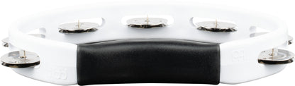 MEINL Percussion Headliner® Series Molded ABS Single-Row Tambourine - White