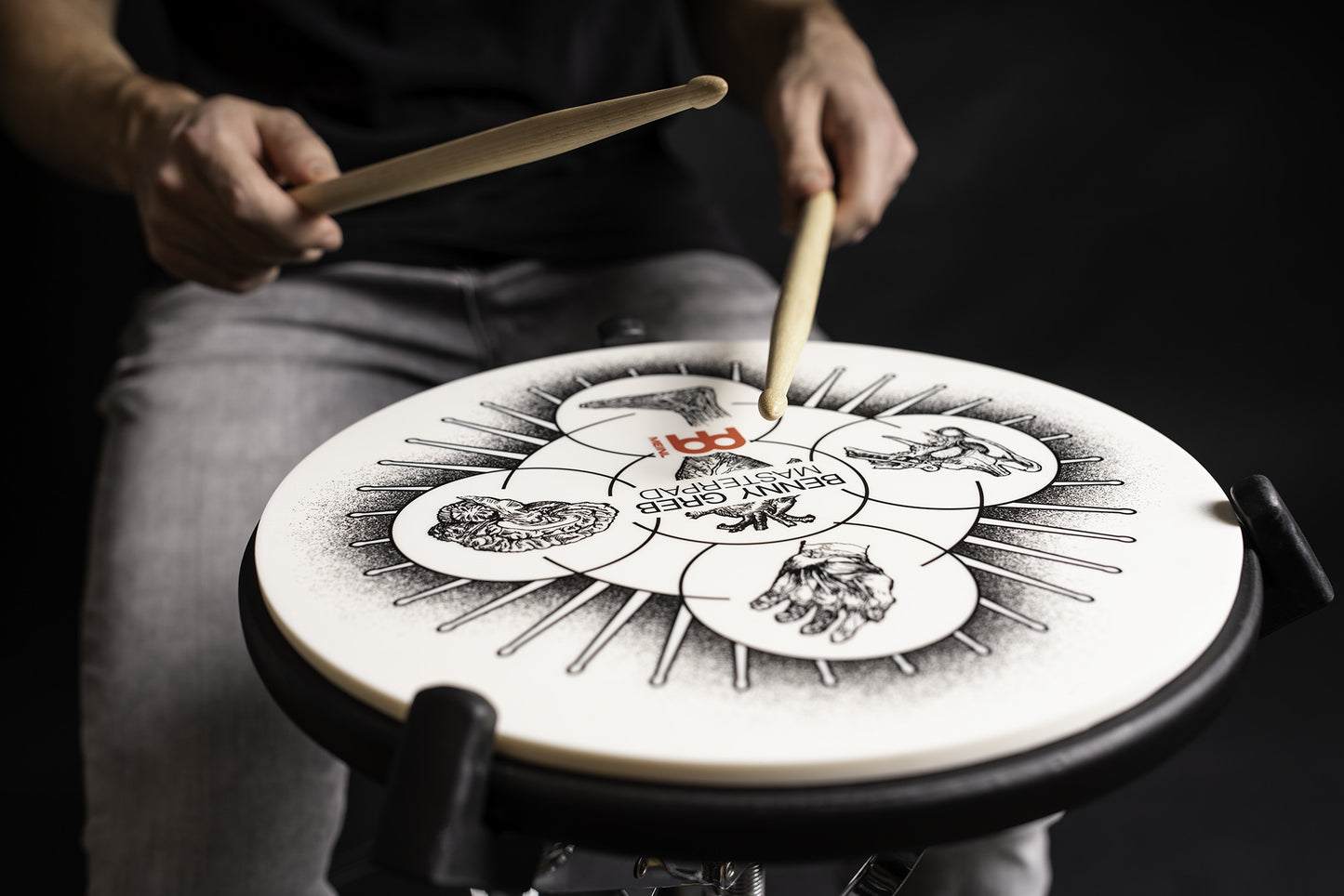 MEINL Cymbals Benny Greb Signature Practice Pad - 12"