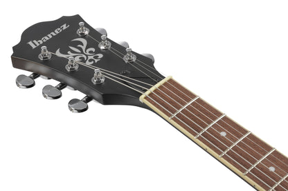 IBANEZ Artcore AS Hollow Body Guitar 6-String - Transparent Black Flat