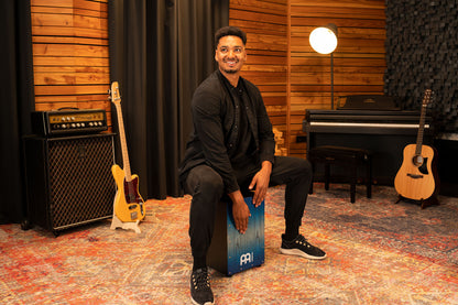 MEINL Percussion Headliner® Series Snare Cajon - Pacific Blue Fade
