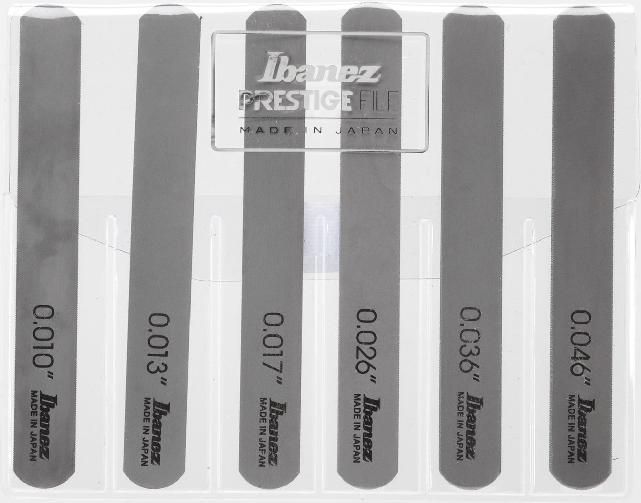IBANEZ Prestige Nut File Set for Electric Guitars - (.010/.013/.017/.026/.036/.046)