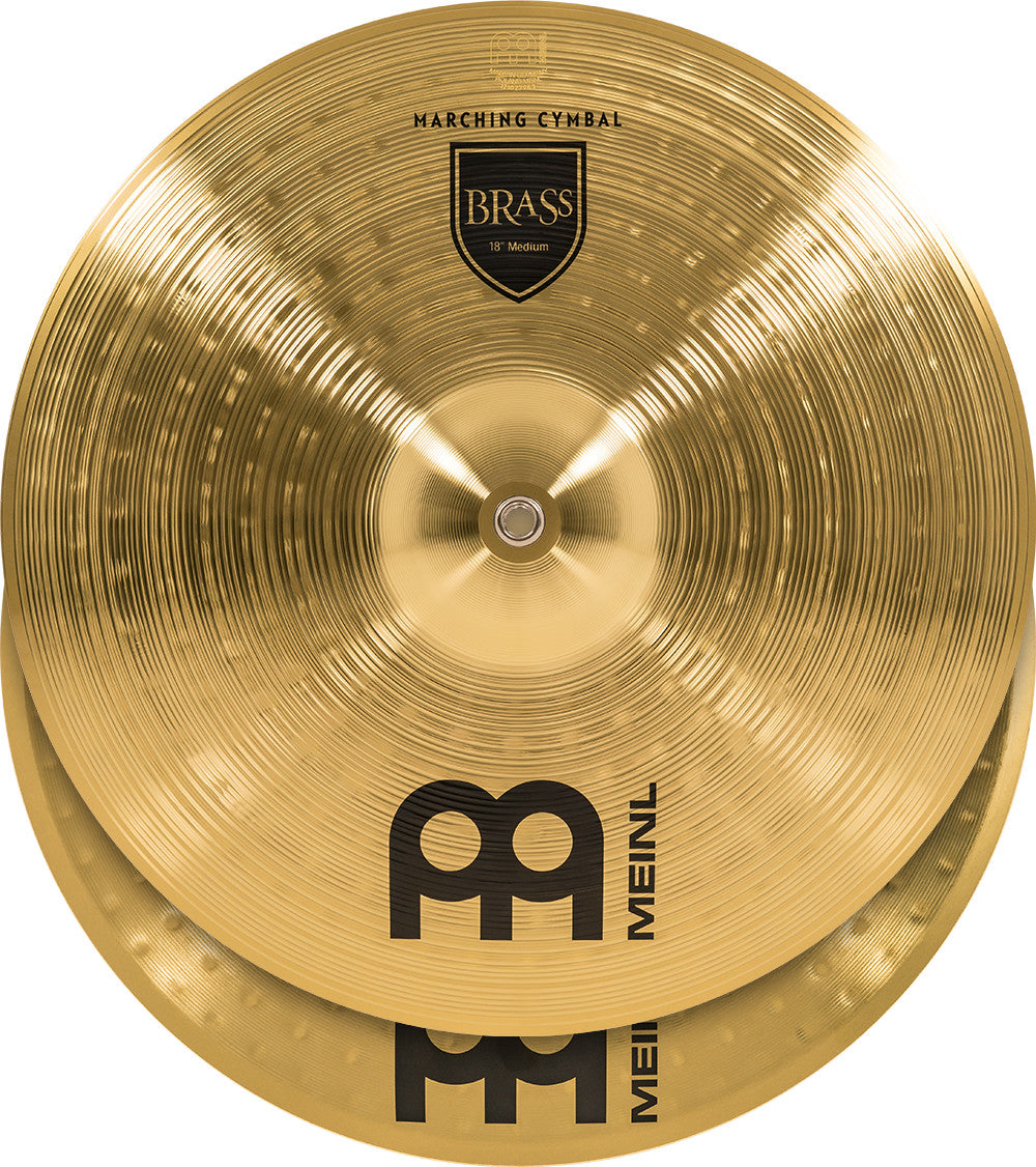MEINL Cymbals Marching Medium - 18" Messing
