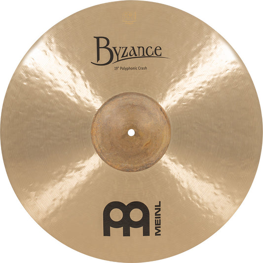 MEINL Cymbals Byzance Traditional Polyphonic Crash - 19"