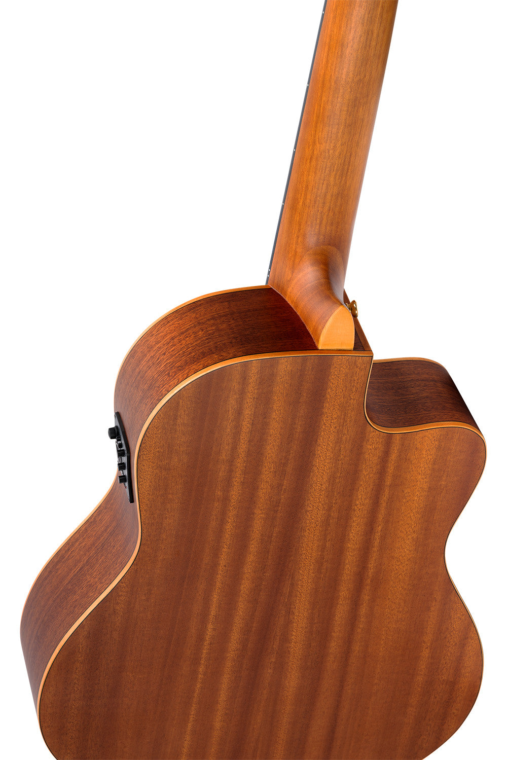 ORTEGA Family Series Pro 4/4 Konzertgitarre 6 String Lefty - Massive Zeder / Mahagoni Natur + Bag