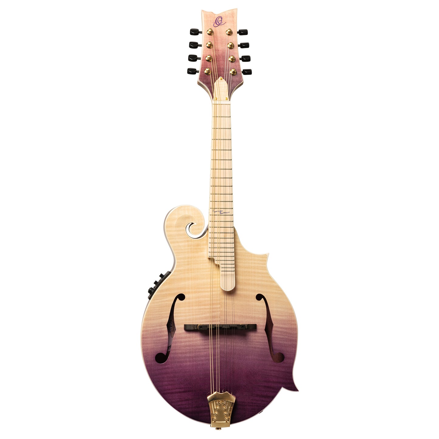 ORTEGA Americana Series F-Style Mandolin + Croco Leather Case