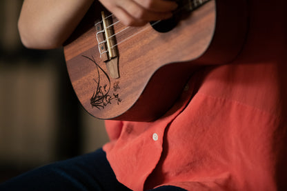 ORTEGA Bonfire Series Tenor Ukulele 4 String - Sapele Natural