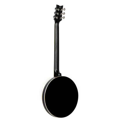 ORTEGA Raven Series Banjo 6 String - Mahogany Black + Bag