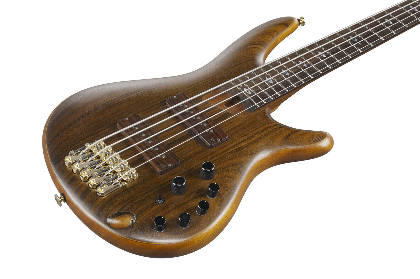 IBANEZ Prestige SR Electric Bass 5-String - Mocha Flat + Case