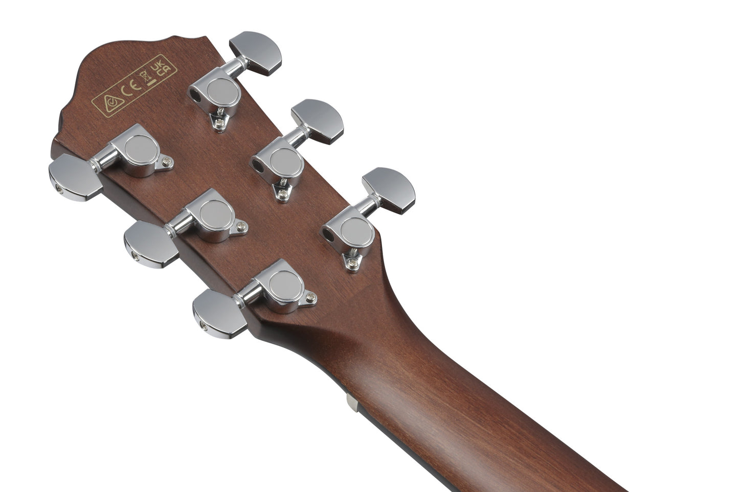 IBANEZ AEWC Acoustic Guitar 6-String - Transparent Black Sunburst Top & Natural High Gloss Back & Side