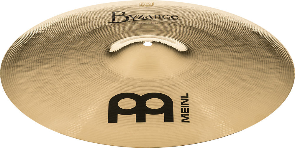 MEINL Cymbals Byzance Brilliant Medium Thin Crash - 18"