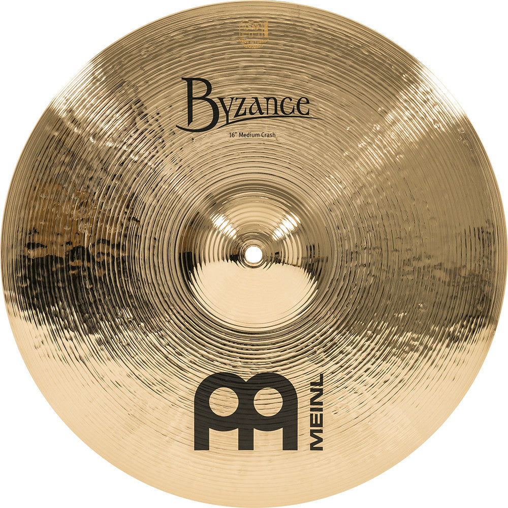 MEINL Cymbals Byzance Brilliant Medium Crash - 16"