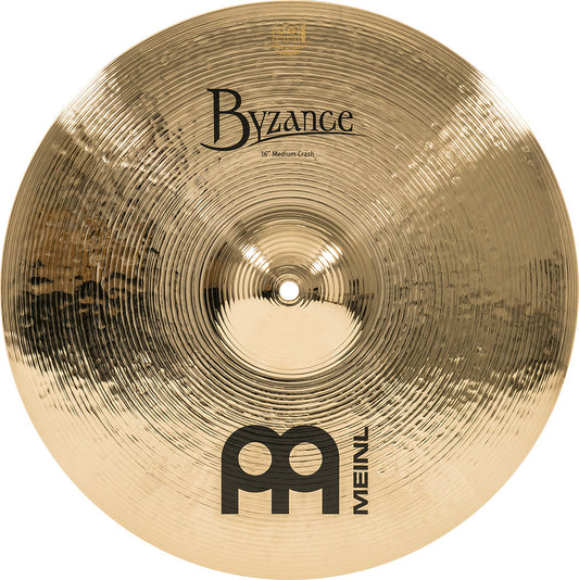 MEINL Cymbals Byzance Brilliant Medium Crash - 16"