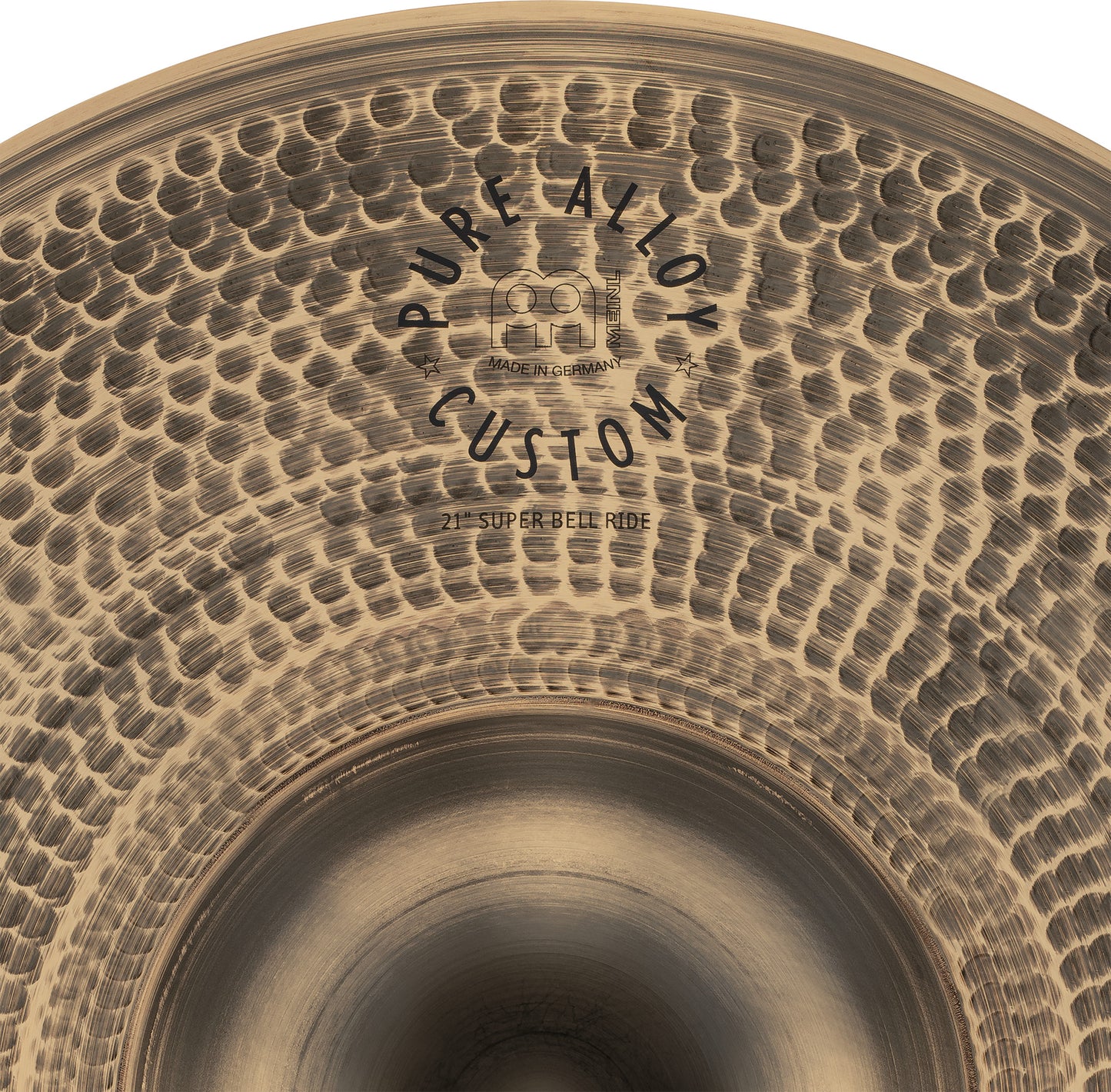 MEINL Cymbals Pure Alloy Custom Super Bell Ride - 21"