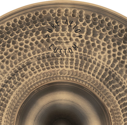 MEINL Cymbals Pure Alloy Custom Super Bell Ride - 21"
