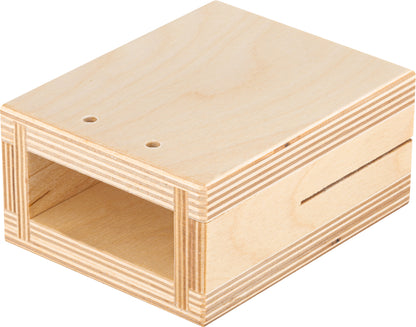 MEINL Percussion Small Wood Temple Block - C6