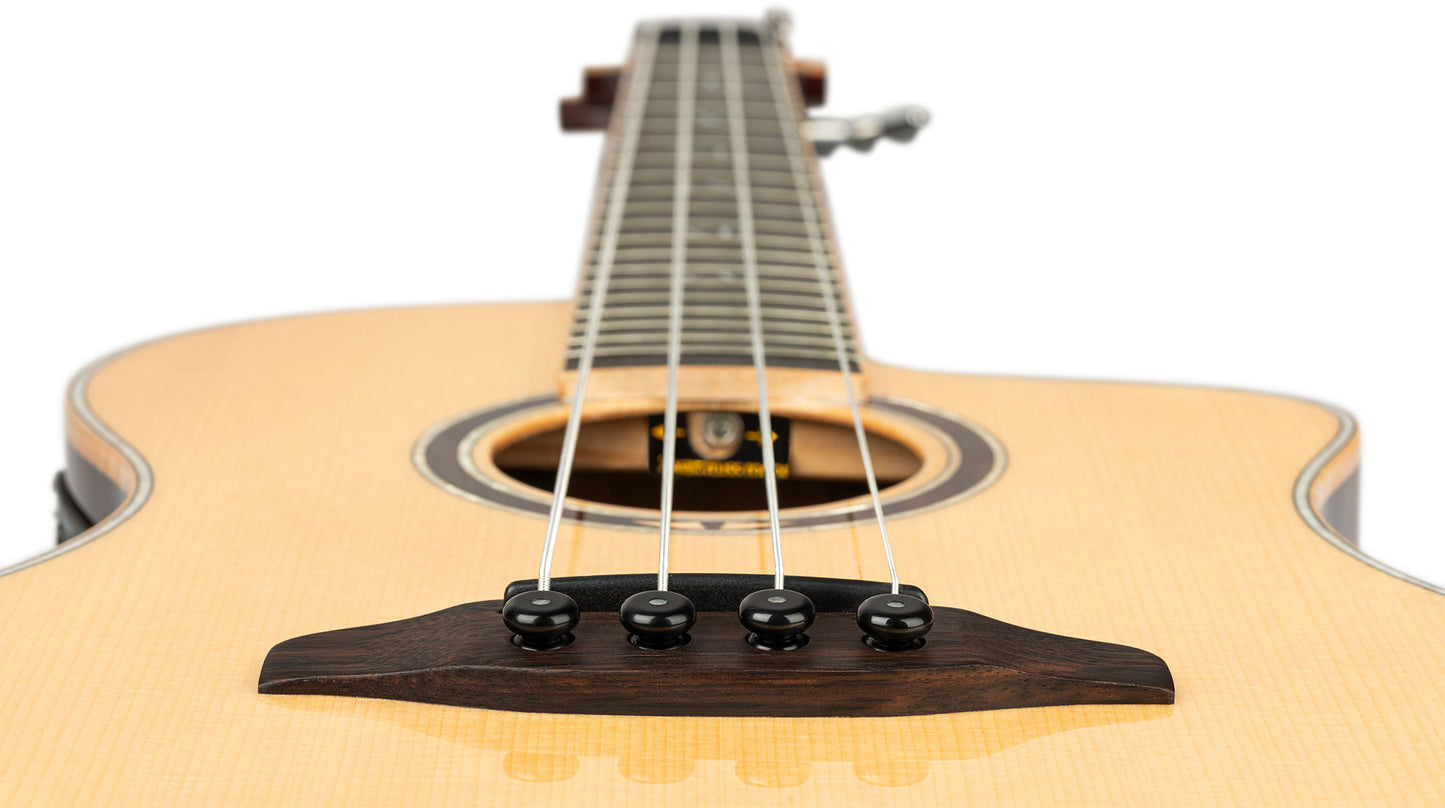 ORTEGA Ken Taylor Signature Series Acoustic Bass 4-String - Natural + Gigbag