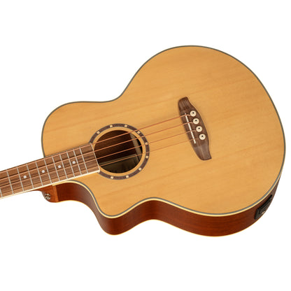 ORTEGA Deep Series Acoustic Bass 4-String Lefty - Medium Scale