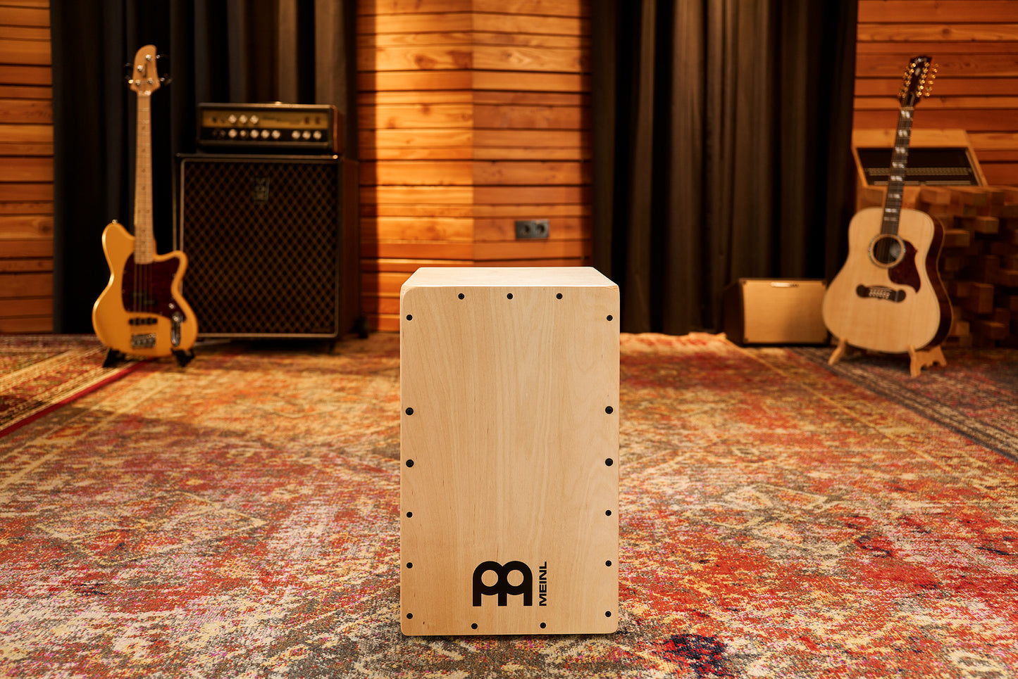 MEINL Percussion Snarecraft Series Snare Cajon 100 - Baltic Birch