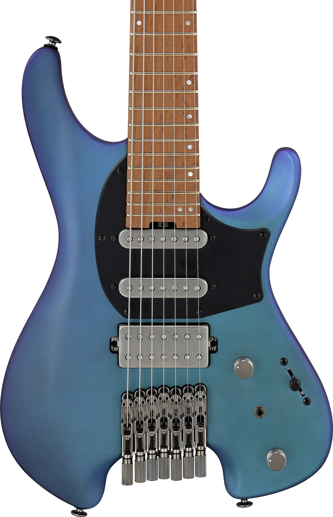 IBANEZ Quest Electric Guitar 7-String - Blue Chameleon Metallic Matte + Gig Bag
