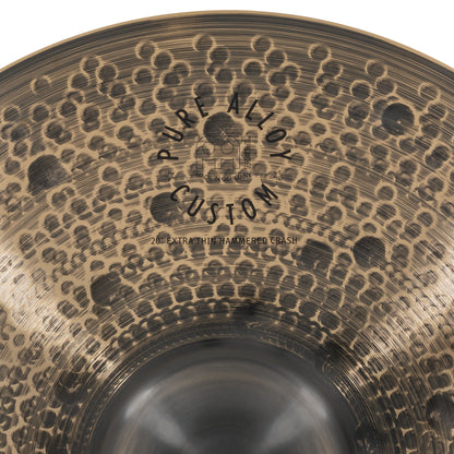 MEINL Cymbals Pure Alloy Custom Extra Thin Hammered Crash - 20"