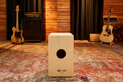 MEINL Percussion Artisan Edition Series String Cajon Tango Line - Grey Eucalyptus