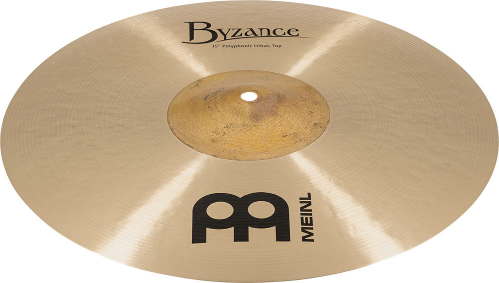 MEINL Cymbals Byzance Traditional Polyphonic HiHat - 15"