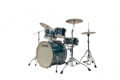 TAMA Superstar Classic Shell Kit 5 pcs - Gloss Sapphire Lacebark Pine/Chrome HW