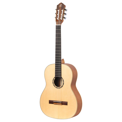ORTEGA Family Series 4/4 Slim Neck Konzertgitarre 6 String Lefty - Mahagoni Natur + Bag