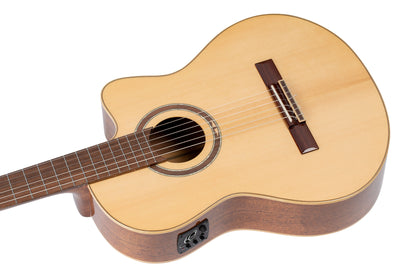 ORTEGA Performer Series 4/4 Classical Guitar 6-String - Natural + Gig Bag
