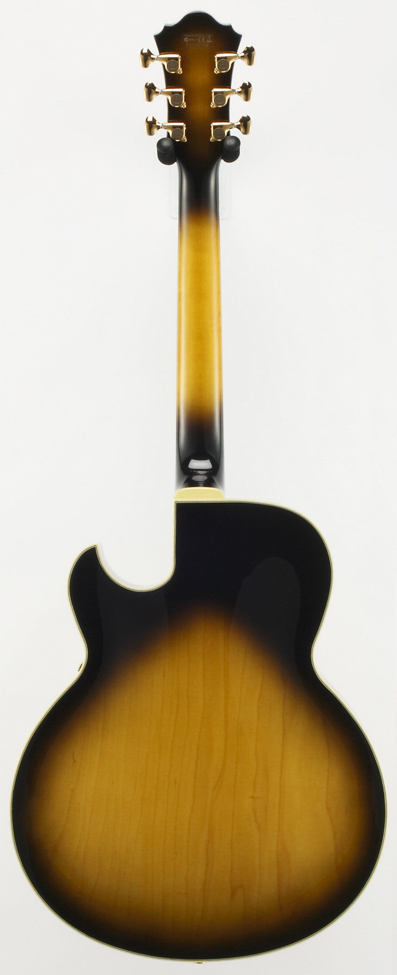 IBANEZ George Benson Signature Hollowbody Gitarre 6-String - Vintage Yellow Sunburst + Koffer MF100C