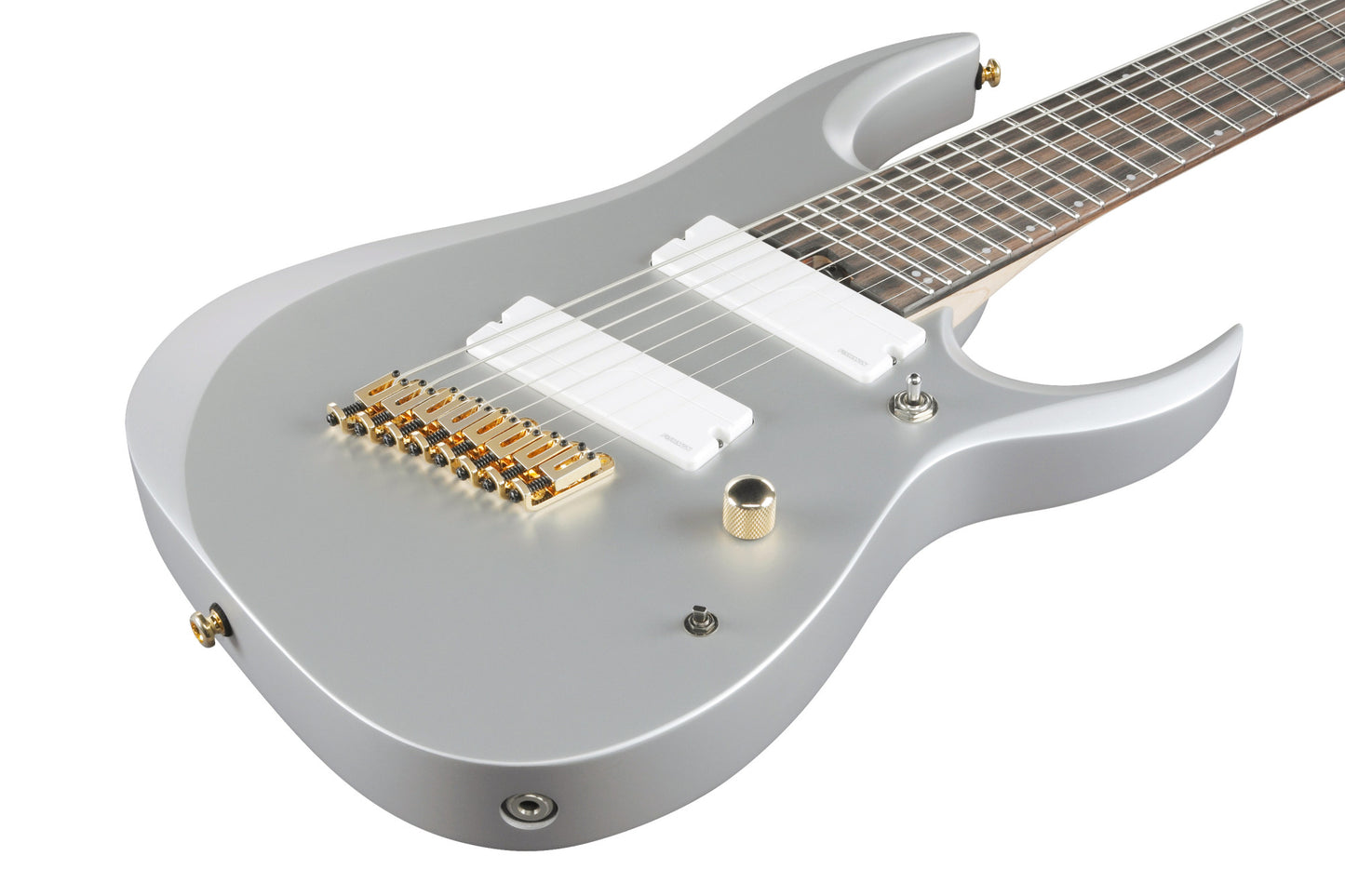 IBANEZ Axe Design Lab RGD Electric Guitar 8-String Multi Scale - Classic Silver Metallic