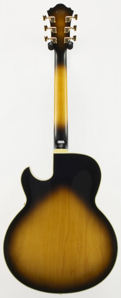 IBANEZ George Benson Signature Hollow Body Guitar 6-String - Vintage Yellow Sunburst + Case MF100C