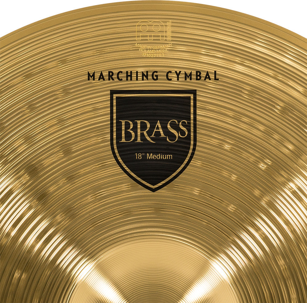 MEINL Cymbals Marching Medium - 18" Messing