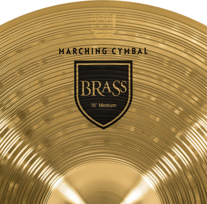 MEINL Cymbals Marching Medium - 18" Messing