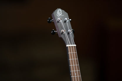ORTEGA Earth Series Concert Ukulele 4 String - Okoume Coal Black
