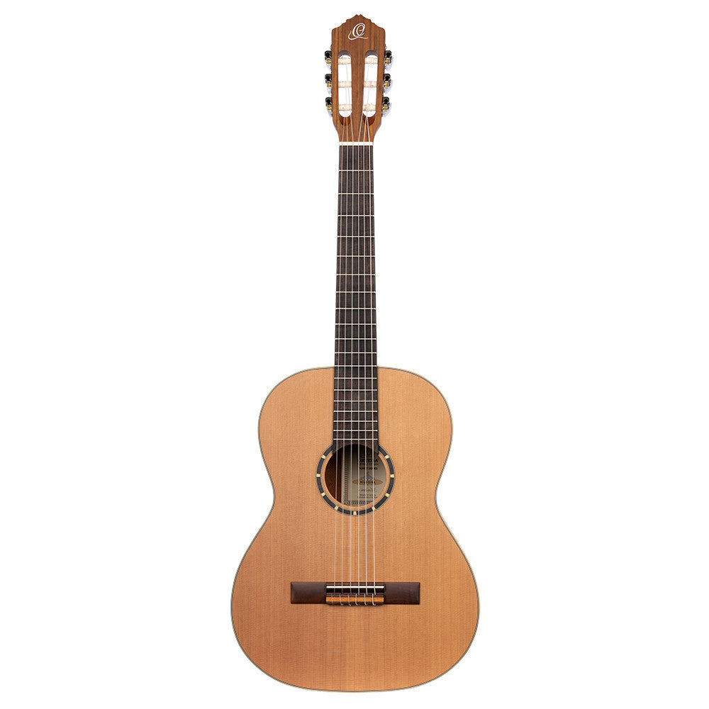 ORTEGA Family Series 7/8 Konzertgitarre 6 String Lefty - Zeder / Mahagoni Natur + Bag
