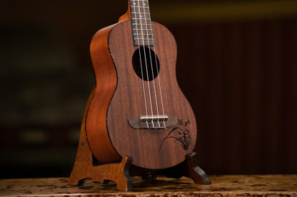ORTEGA Bonfire Series Tenor Ukulele 4 String - Sapele Natural