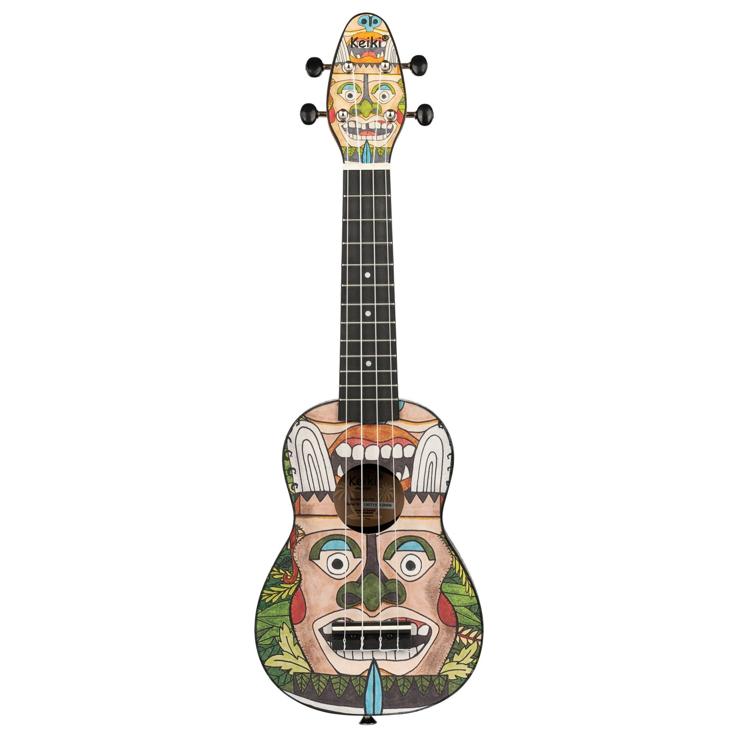 KEIKI K2 Series Soprano Ukulele Set - Agathis / ABS Totem