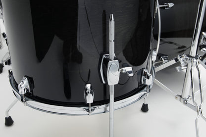 TAMA Superstar Classic Floor Tom 14" x 12" - Transparent Black Burst/Chrom HW