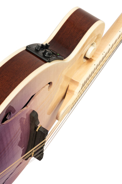 ORTEGA Americana Series F-Style Mandolin + Croco Leather Case