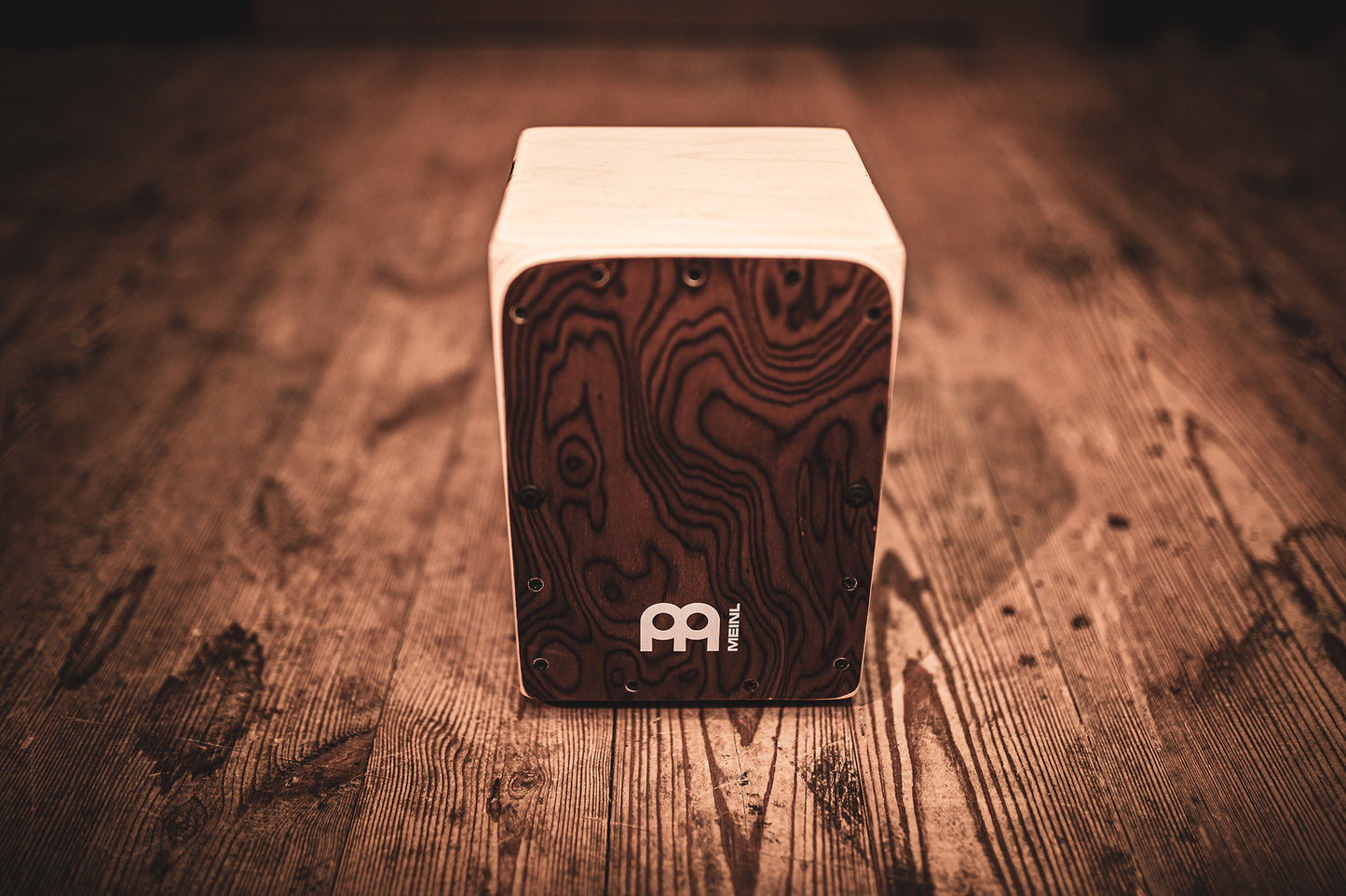 MEINL Percussion Mini Series Snare Cajon - Burl Wood