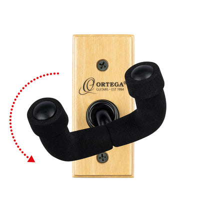 ORTEGA Guitar Wall Hanger - Birch