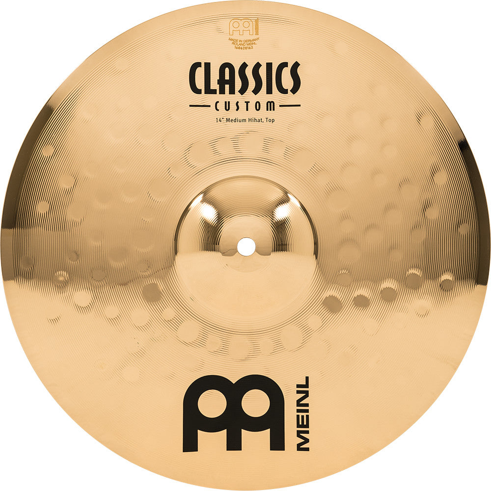 MEINL Cymbals Classics Custom Brilliant Medium HiHat - 14"