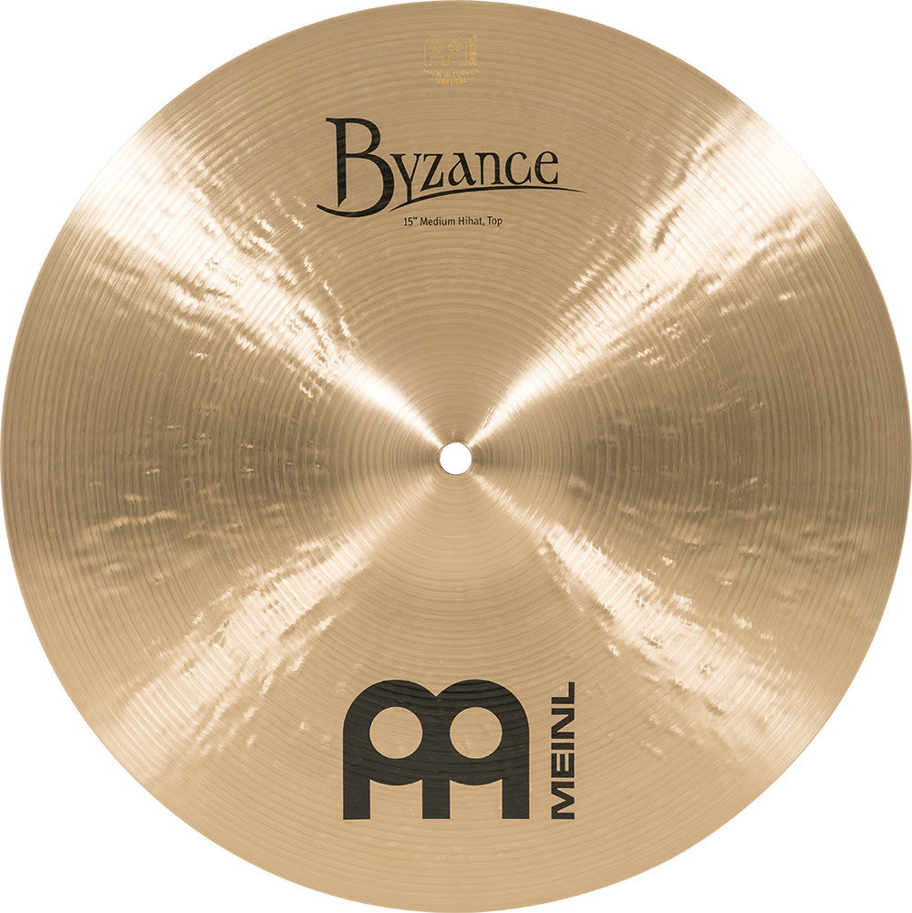 MEINL Cymbals Byzance Traditional Medium Hihat - 15"