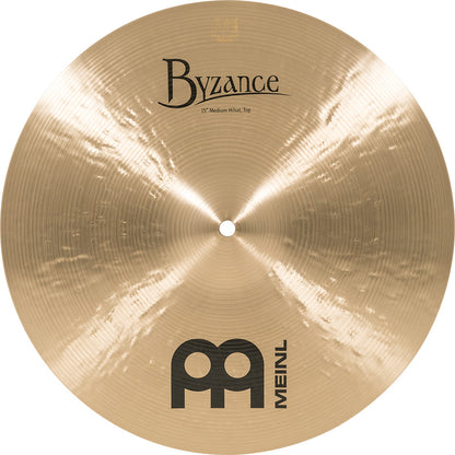 MEINL Cymbals Byzance Traditional Medium Hihat - 15"