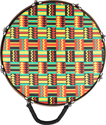 MEINL Percussion Jumbo Djembe 14" - Simbra/Designer Head